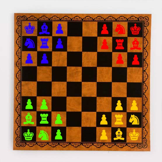 RARE MasterRay 4Chess - 4 Player Chess Board Game. NEW & SEALED FREE  SHIPPING.
