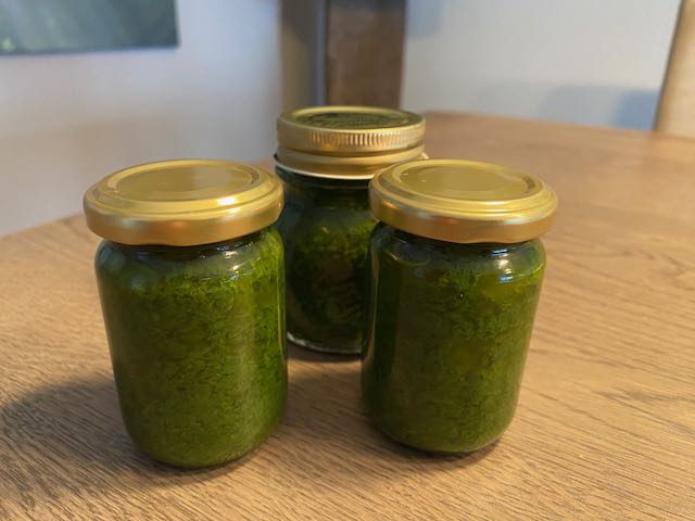 lange haltbar - als Basis für Pesto