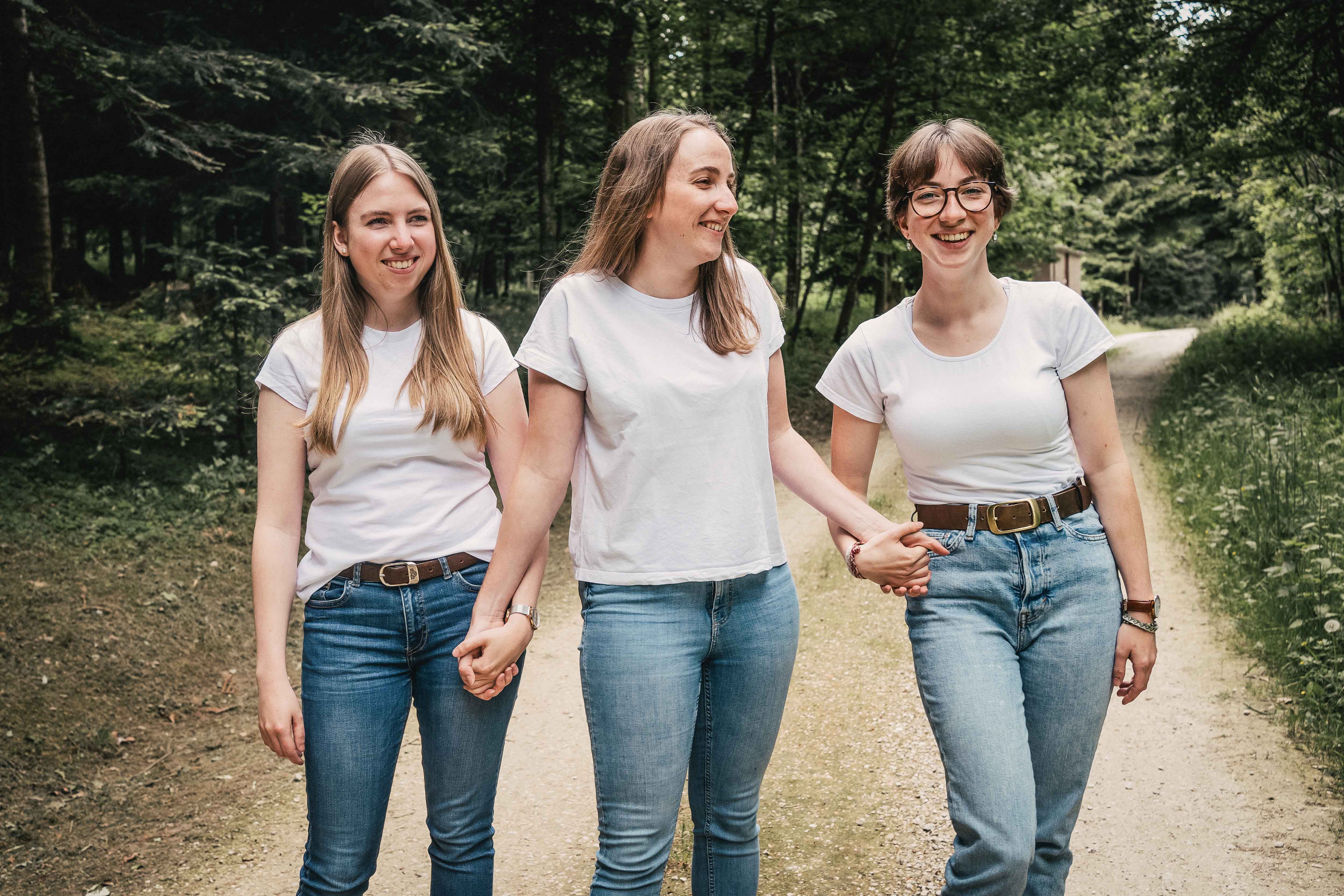 Familien Geschwisterfoto