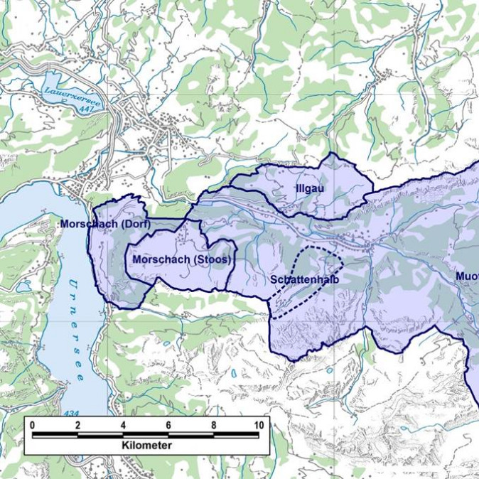 Grundlage zur langfristigen Sicherstellung der Trinkwasserversorgung (Muotathal, Morschach, Illgau)