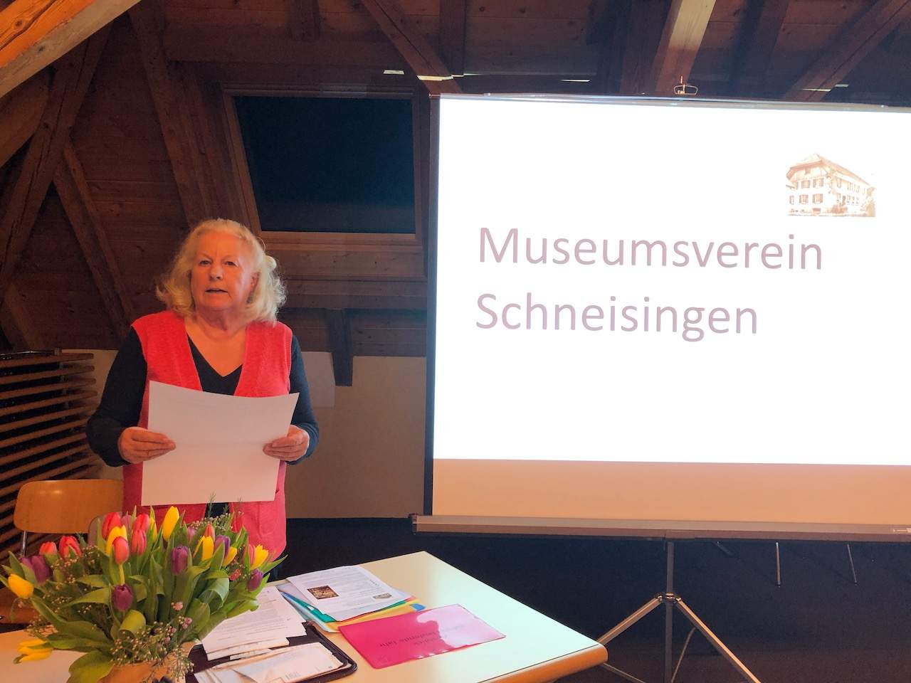 Präsidentin Museumsverein Schneisingen