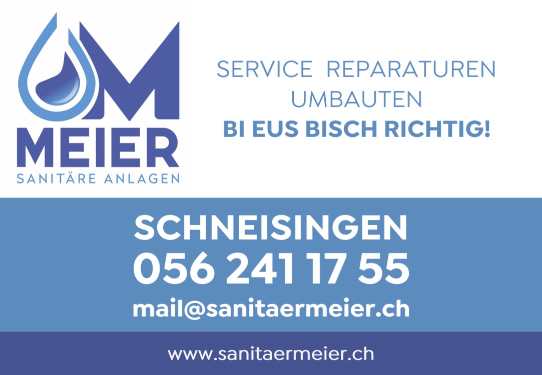 Sponsor 2024: Sanitär Meier, Schneisingern