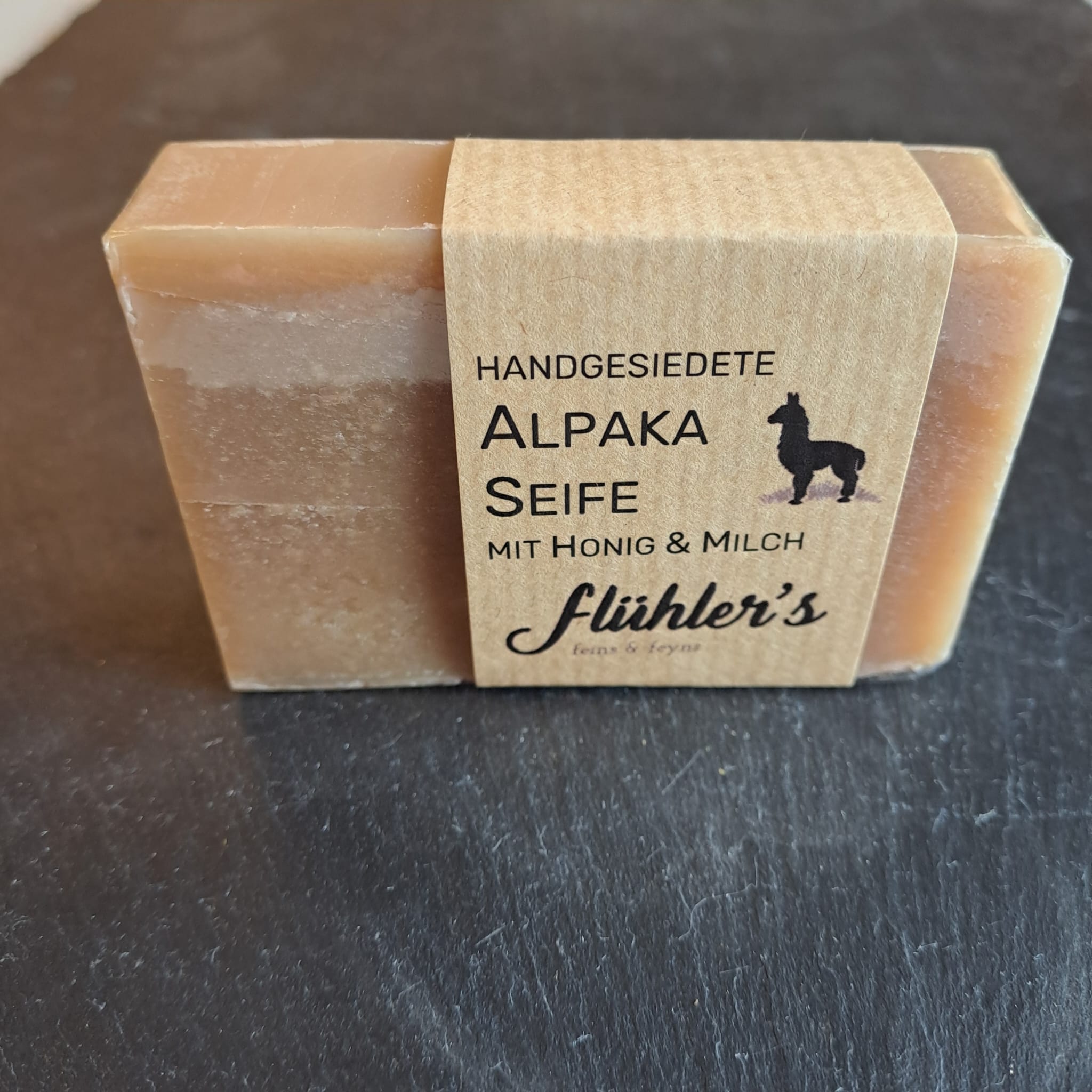 Seife aus der Alpaka-Wolle