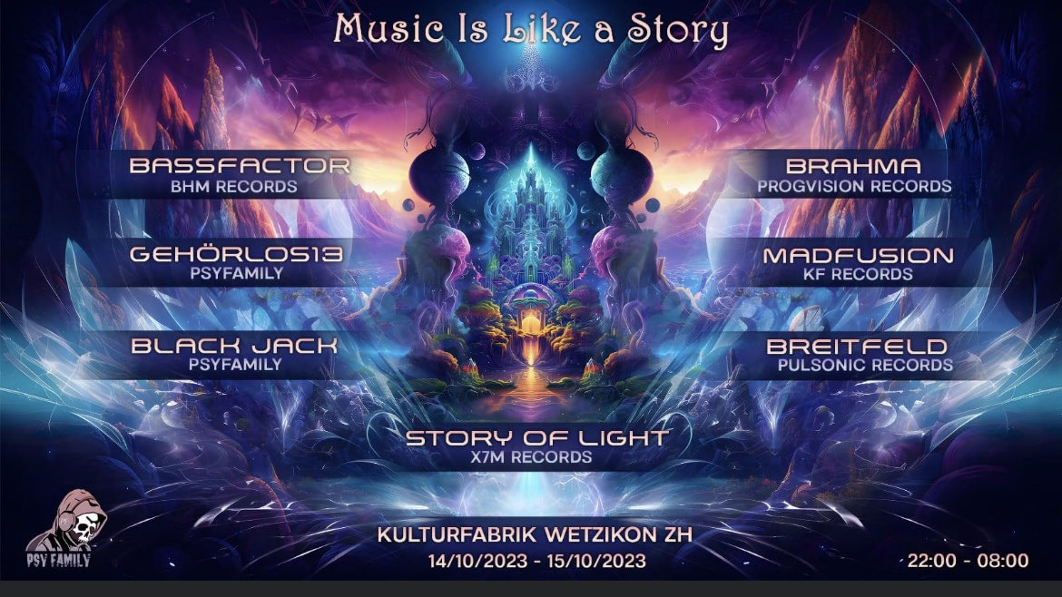 Kulti 14. - 15. Oktober Musik is like a Story