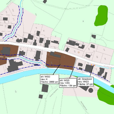 Revision von Zonenplan, Baureglement, Naturgefahren und Gewässerraum in der Gemeinde Alpthal