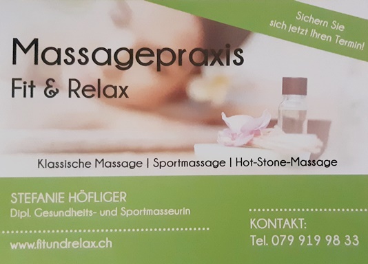 Massagepraxis Fit & Relax, Siebnen
