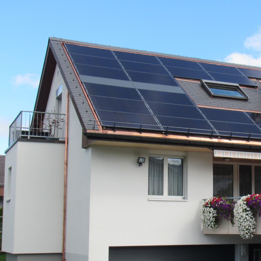 Planung einer Fotovoltaikanlage für ein Wohnhaus