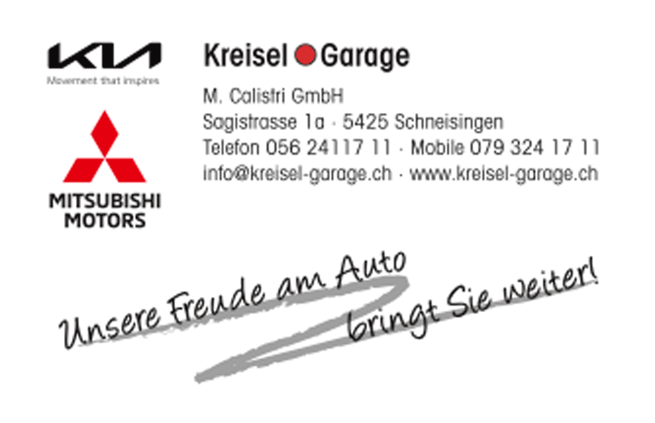 Sponsor 2024 Kreisel Garage Schneisingen