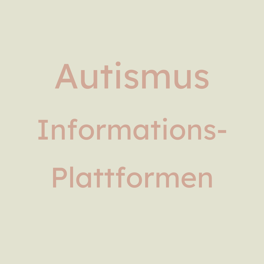 Autismus Informationsplattformen