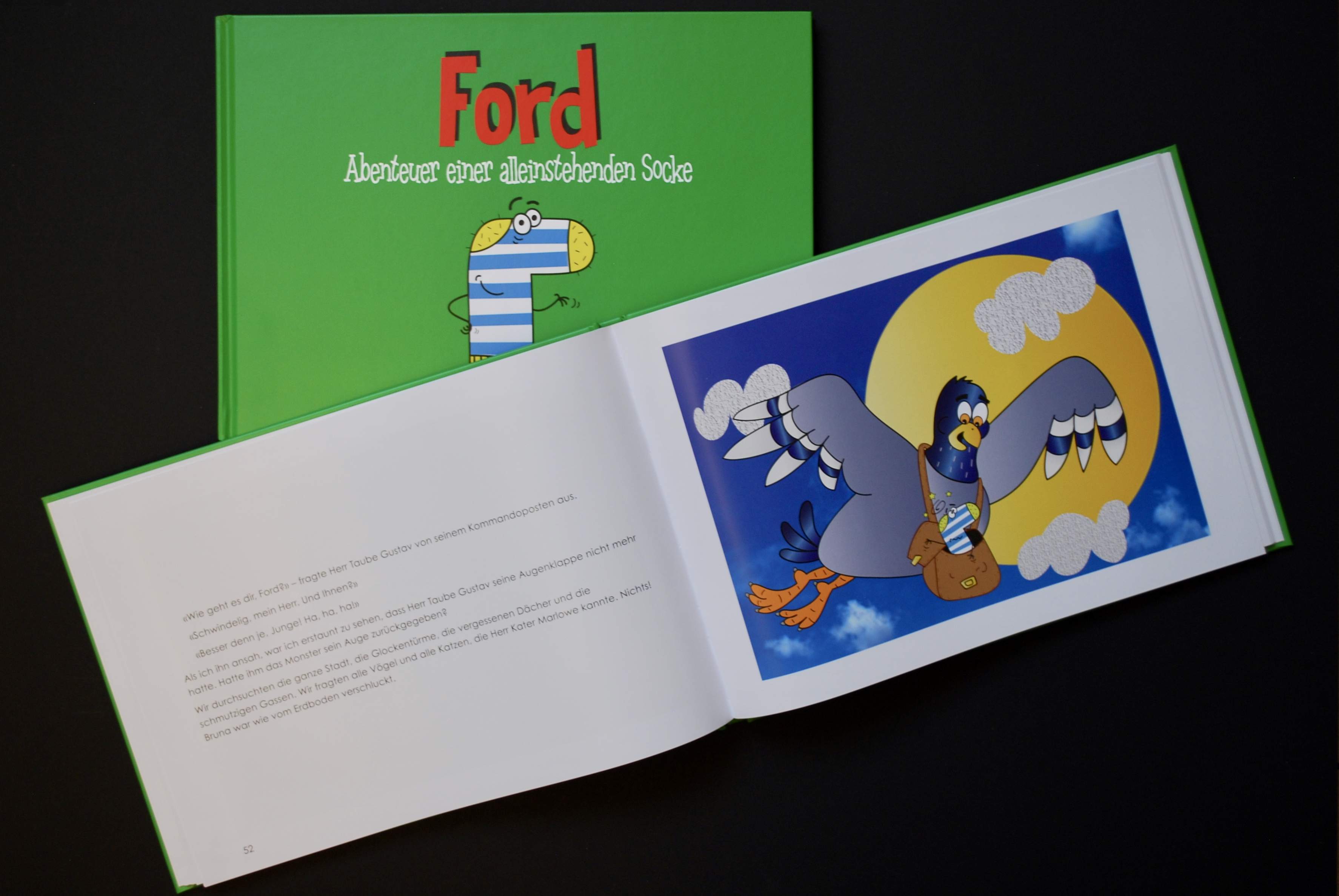 Buch "Ford - Abenteuer einer alleinstehenden Socke"