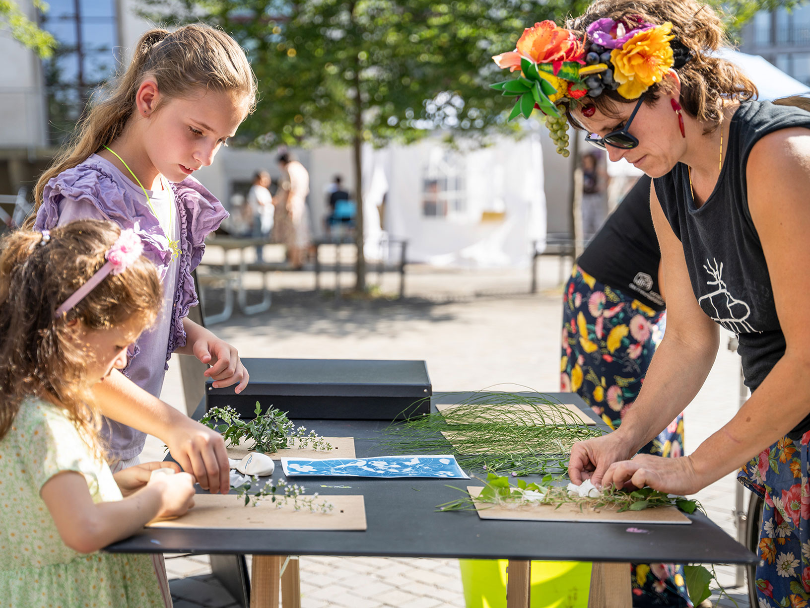 Marroniessen auf dem Spinnereiplatz