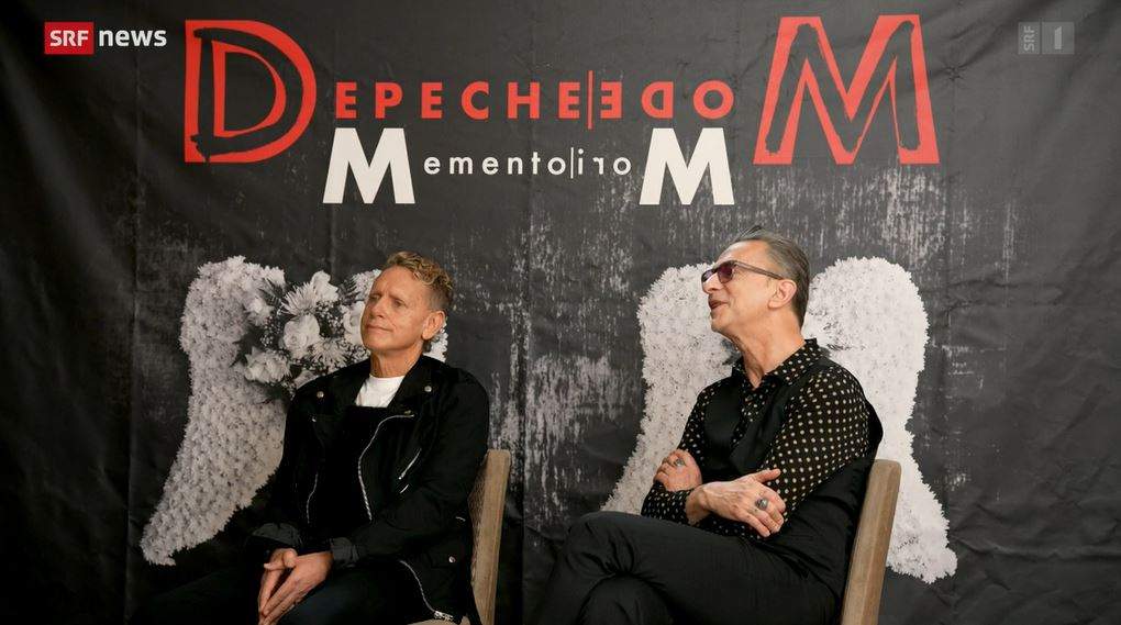 Depeche Mode bei "10 vor 10", SRF 1