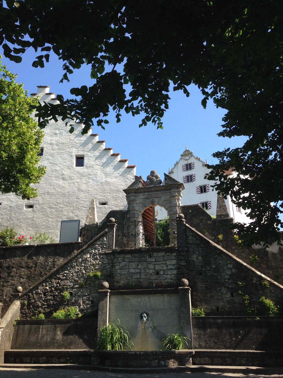 Gartenanlage Schloss Wildegg 2015